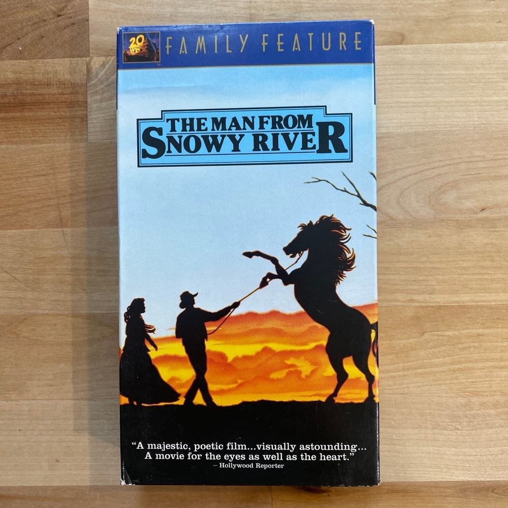 The Man From Snowy River VHS 1982 Western Family‎ Feature Fox